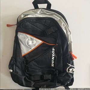 Dunlop Aerogel 4D Back Pack- Black, Orange & Silver